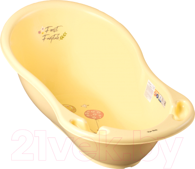 Ванночка детская Tega Лесная сказка / FF-004-109 (желтый)