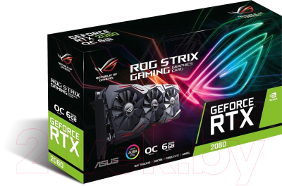 Видеокарта Asus ROG-STRIX-RTX2060-O6G-EVO-GAMING