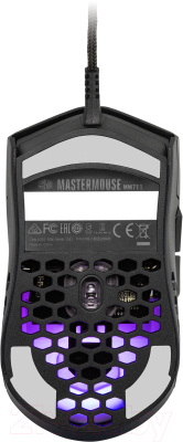 Мышь Cooler Master MM711 RGB Matte Black (MM-711-KKOL1)
