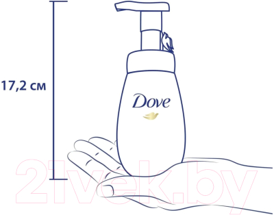 Пенка для умывания Dove Матирующий (160мл)