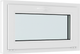 Окно ПВХ Добрае акенца Откидное 3 стекла (570x1000) - 