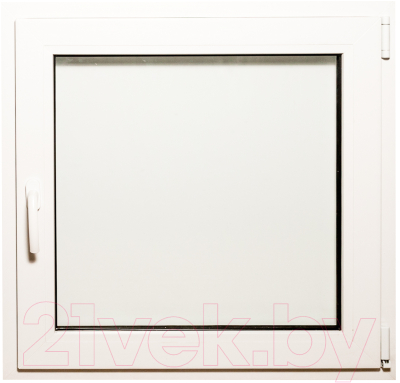 Окно ПВХ Добрае акенца Поворотно-откидное 3 стекла (800x800)