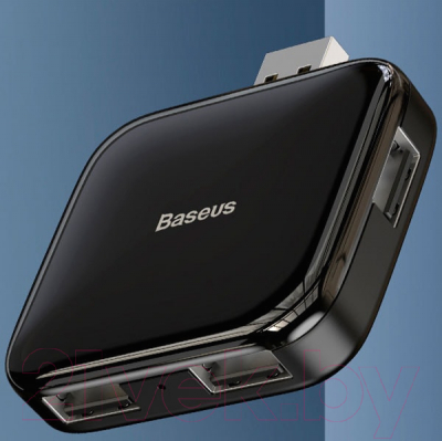 USB-хаб Baseus Fully Folded Portable / CAHUB-CW01 (черный)