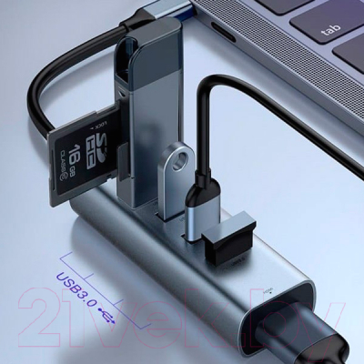USB-хаб Baseus CAHUB-N0G