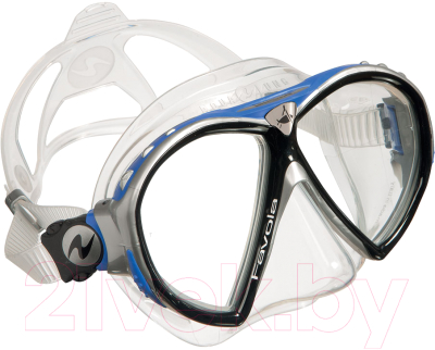 Маска для плавания Aqua Lung Sport Favola 111950 (серебристый/синий)