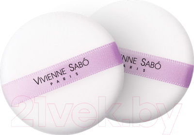 Набор спонжей для макияжа Vivienne Sabo Велюровые (2шт)