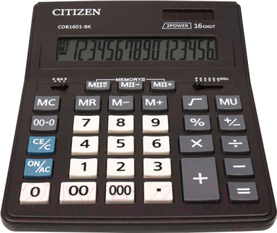 Калькулятор Citizen CDB-1601 BK