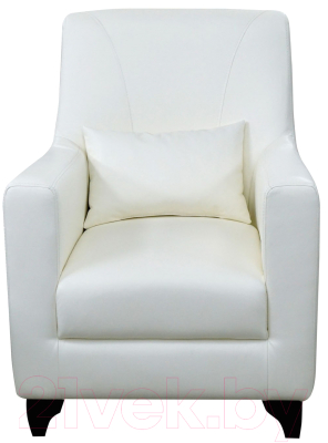 Кресло мягкое Савлуков-Мебель Канзас Fusion (белый)