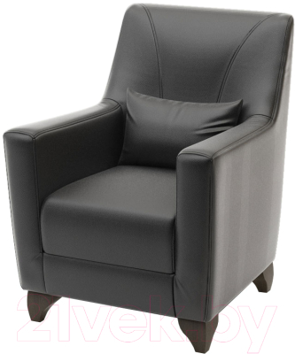 Кресло мягкое Савлуков-Мебель Канзас Fusion (черный)