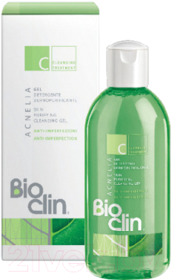 Гель для умывания Bioclin Acnelia очищающий для проблемной кожи (200мл)
