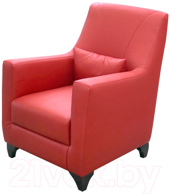 Кресло мягкое Савлуков-Мебель Канзас Fusion (красный)