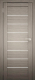 Дверь межкомнатная Юни Амати 01 60x200 (дуб дымчатый/стекло белое) - 
