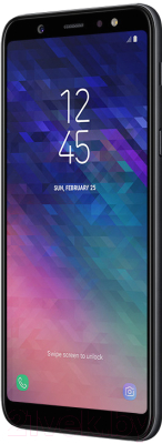 Смартфон Samsung Galaxy A6+ 2018 / SM-A605F (черный)