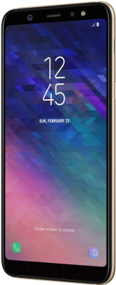 Смартфон Samsung Galaxy A6+ 2018 / SM-A605F (золото)