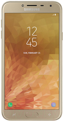 Смартфон Samsung Galaxy J4 (2018) / SM-J400FZDHSER (золото)