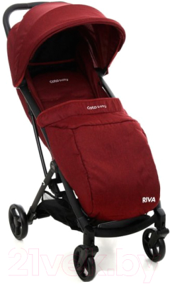 Детская прогулочная коляска Coto baby Riva (16/джинс) - фото коляски другого цвета для примера