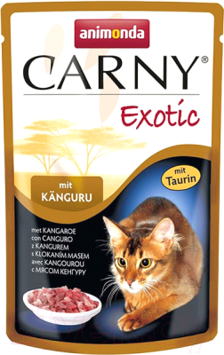 Влажный корм для кошек Animonda Carny Exotic с мясом кенгуру (85г)