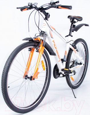 Велосипед PIONEER Mirage (17, белый/оранжевый/серый)