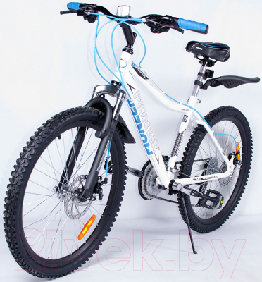 Велосипед PIONEER Tornado (15, белый/черный/синий)