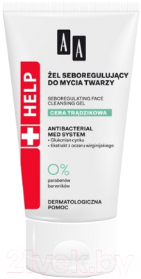 Гель для умывания AA Help Acne Skin себорегулирующий (150мл)