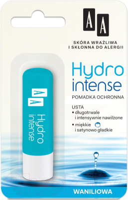 Бальзам для губ AA Hydro Intense ваниль