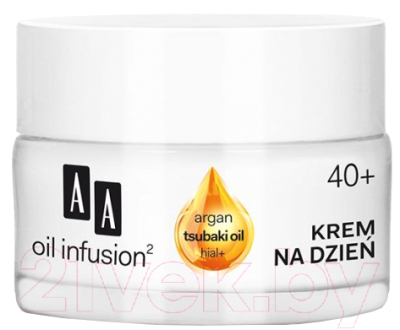Крем для лица AA Oil Infusion2 40+ уменьшение морщин + эластичность дневной (50мл)