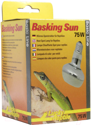 Лампа для террариума Lucky Reptile Basking Sun / BS-75
