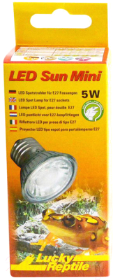 Лампа для террариума Lucky Reptile LED Sun Mini 5Вт / LSM-5
