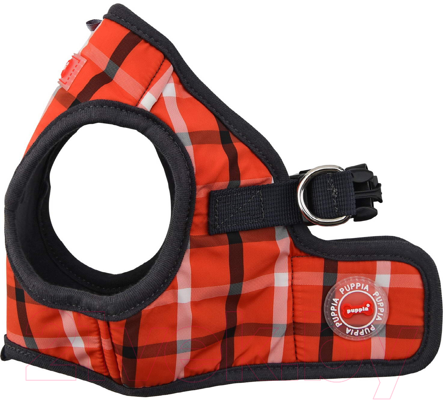 Шлея-жилетка для животных Puppia Baxter / PLSA-HB1602-OR-L (красный) — фото 2