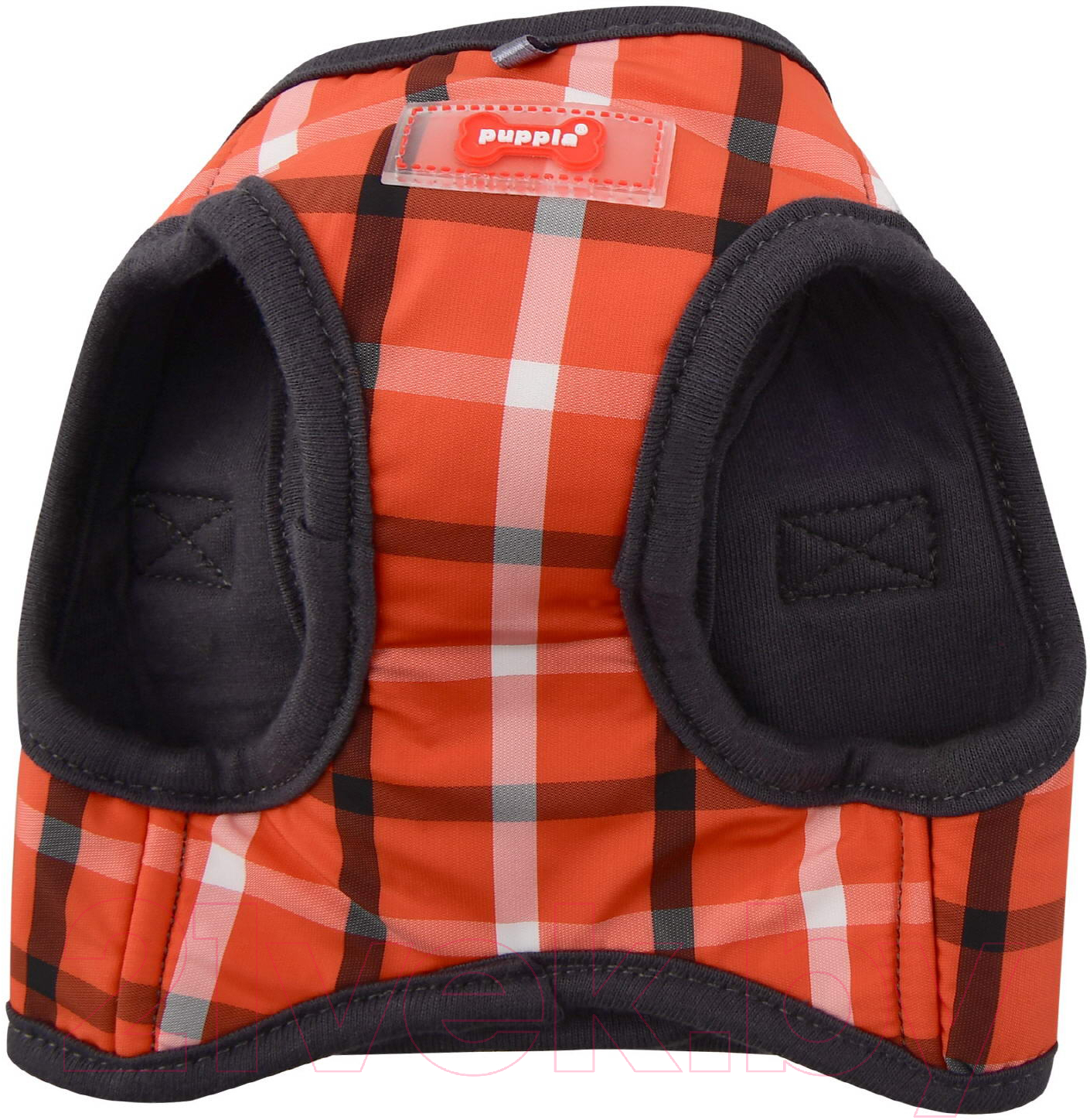 Шлея-жилетка для животных Puppia Baxter / PLSA-HB1602-OR-L (красный) — фото 3