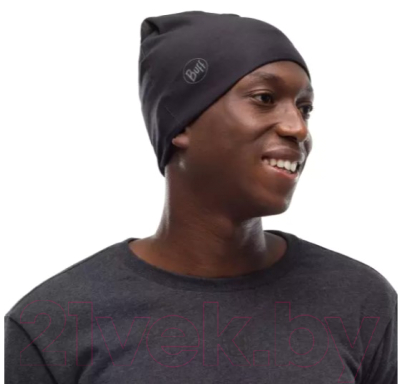 Шапка Buff Microfiber & Polar Hat Solid Black (118064.999.10.00)