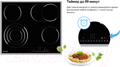 Электрическая варочная панель Weissgauff HV643BSX