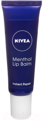 

Бальзам для губ Nivea, Мгновенное восстановление с нежным ментолом