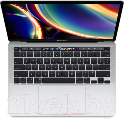 Ноутбук Apple MacBook Pro 13" Touch Bar 2020 512GB / MXK72 (серебристый)