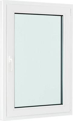 Окно ПВХ Добрае акенца С поворотно-откидной створкой 2 стекла (1300x900) -