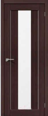 Дверь межкомнатная Portas S25 80х200 (орех шоколад)