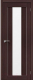 Дверь межкомнатная Portas S25 80х200 (орех шоколад) - 