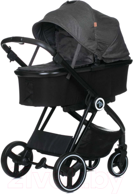Детская универсальная коляска Babyzz В102 2 в 1 (серый)