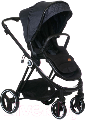 Детская универсальная коляска Babyzz В102 2 в 1 (синий)