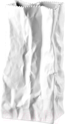 Ваза Rosenthal Bag Vases / 14146-100102-29429 (22см, белый матовый)