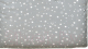 Простыня для новорожденных Martoo Comfy / СM160x80-GR-WTST (белые звезды на сером) - 