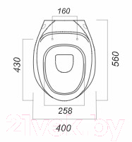 Унитаз подвесной с инсталляцией Sanita Luxe Ringo RNGSLWH0104 + INS-0000004