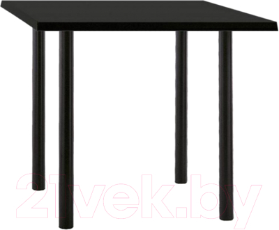 Обеденный стол Nowy Styl Kaja 110x70 (черный)
