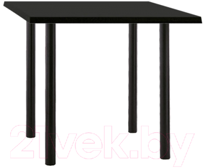 Обеденный стол Nowy Styl Kaja 120x80 (черный)