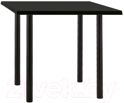Обеденный стол Nowy Styl Kaja 80x80 (черный)