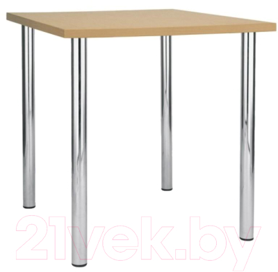 Обеденный стол Nowy Styl Kaja Сhrome 80x80