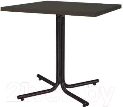 Обеденный стол Nowy Styl Karina 80x80 (черный)