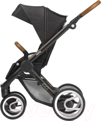 Детская прогулочная коляска Mutsy Evo (Indastrial Charcoal)
