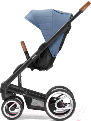 Детская прогулочная коляска Mutsy I2 Heritage (Bright Blue/Black)