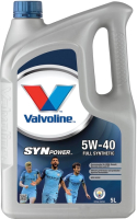 Моторное масло Valvoline SynPower 5W40 / 872382 (5л) - 